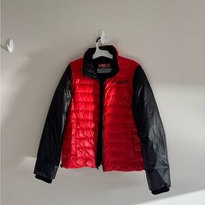 Sundance 2013 Kenneth Cole Red and Black Puffer Jacket